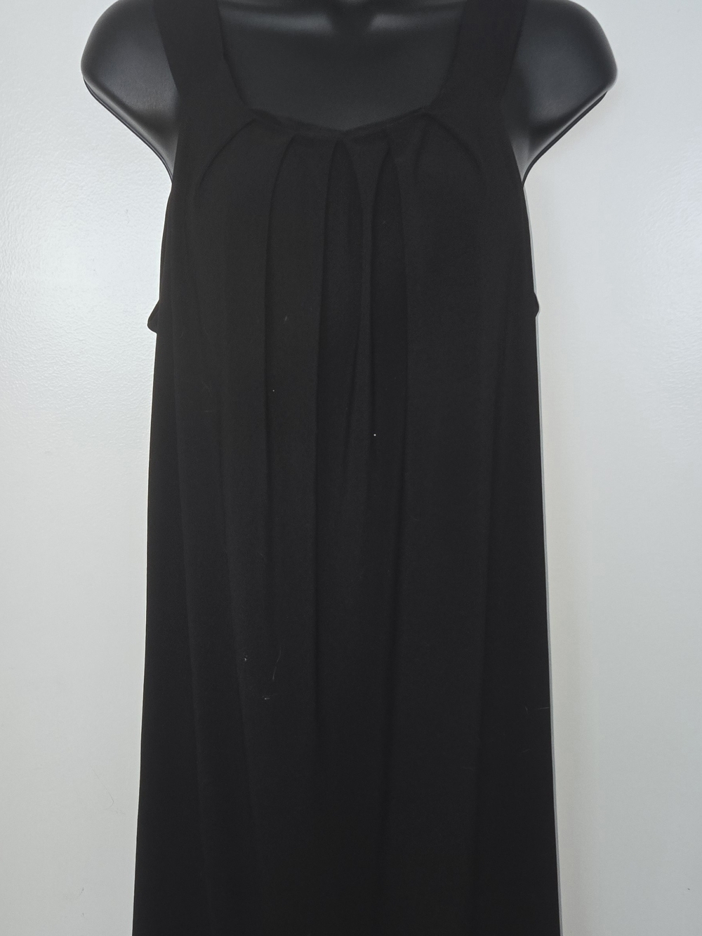 White House Black Market Black Maxi Dress with Key Hole Back